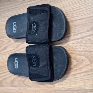 UGG Black Slide Sandals Toddler